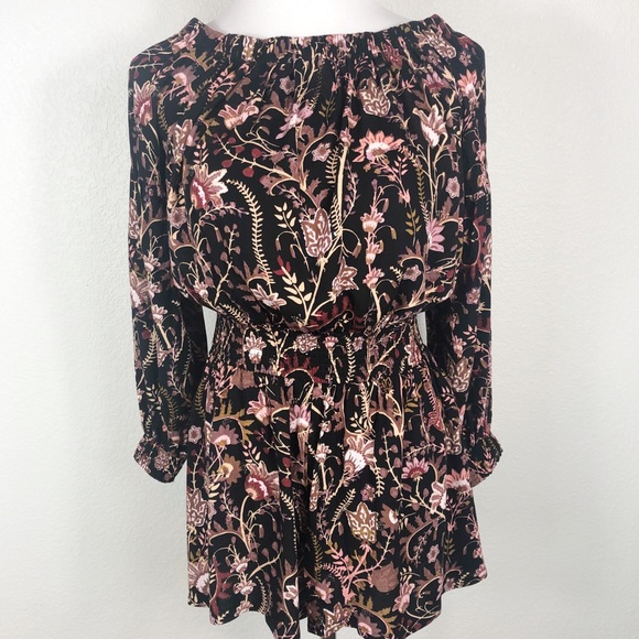 NWT Free People Black Combo romper. Size XS - Picture 4 of 10